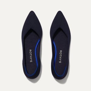 COPY - Rothy's navy the point flats